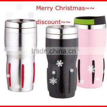 stainless steel mug