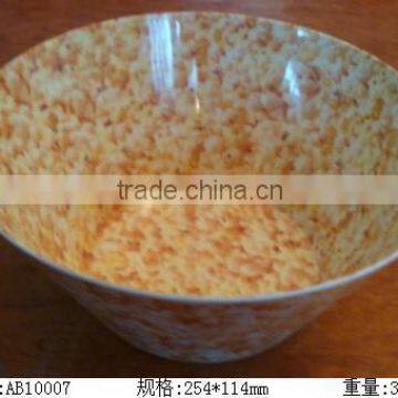 Melamine high quality printing popcorn bowl