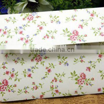 2014 hot new recycled envelope invitation made in china