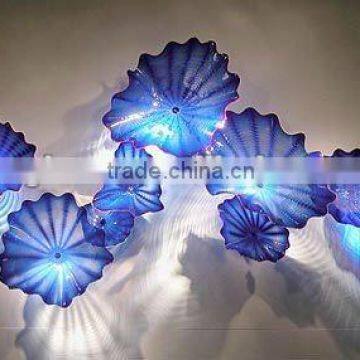 beautiful blown glass wall art xo-201219 and hand made wall art