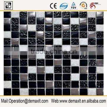 mosaic glass , crystal tiles for kitchen wall tiles