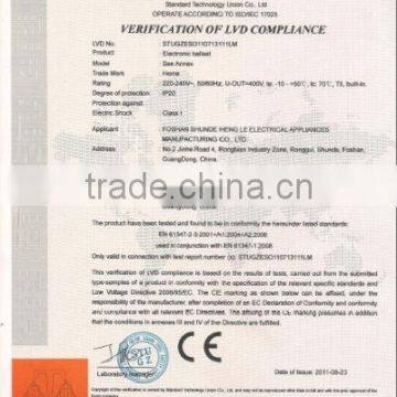 Verification  of  LVD