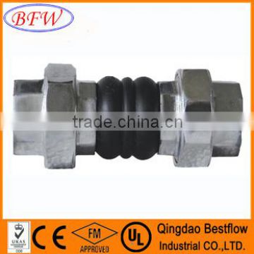 thread rubber expansion joint with din standard