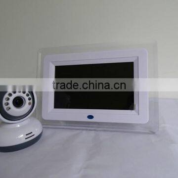 Factory Product High Quality Nanny Camera 800*400 Resolution Two Way Speaker White Color 7'' Baby Monitor