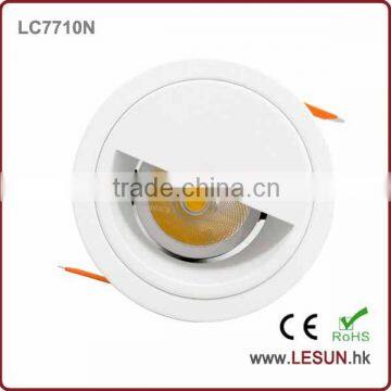 White 8W cob led downlight for hotel lighting LC7710N