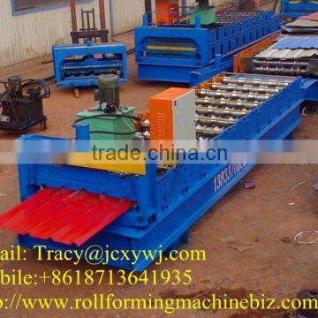 Roof Use and Steel Tile Type steel profile roll forming machine