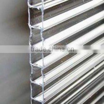 clear polycarbonate hollow sheet/pc sheet manufacturer