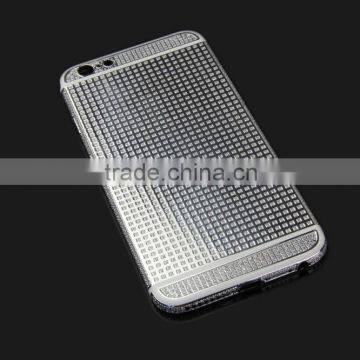 Pt Plating Housing for IPhone 6 Plus 6+ Full Crystal Edition, Accept Customize and Inlaid Real Diamond photo-2