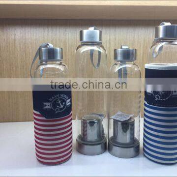 High Quality Factory Suppling Glass Water Bottle