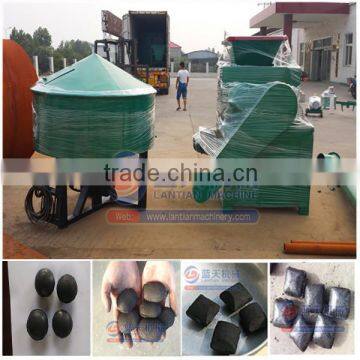 Lantian Brand High Quality Bbq Briquetting Machine Roller Press Coal Charcoal Briquette Machine