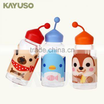 2016New Couple Water Bottle Glass Bottle Design Glass Water Bottle