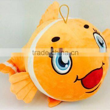 China Wholesale Newest Soft Custom Stuffed Valentine Fish Plush Toys photo-2