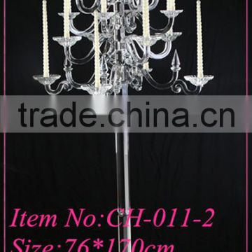 wholesale crystal tall wedding candelabra centerpiece for wedding and party decoration