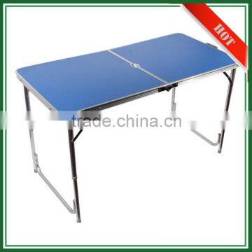 Wholesale High Quality MDF Aluminum Camping Adjustable Folding Table