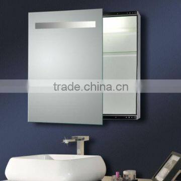 Electric bathroom mirror cabinet with light ,Sliding mirror cabinet with led illuminated