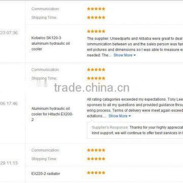 Factory Direct Supply Kobelco SK260-8 Radiator photo-3