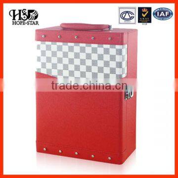 High Quality Wine Box Wood/6 Bottle Wood Wine Box for Folding Wedding Invitation photo-4