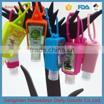 portable hand sanitizer gel silicone cover 30ml hand wash