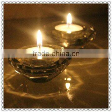 Crystal Diamond Shape Tealight Candle Holder For Votive