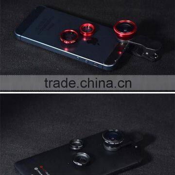 Universal Clip 180 Fish Eye Mobile Phone Lens Kit for Phone, for Camera, for Fish Eye Lens