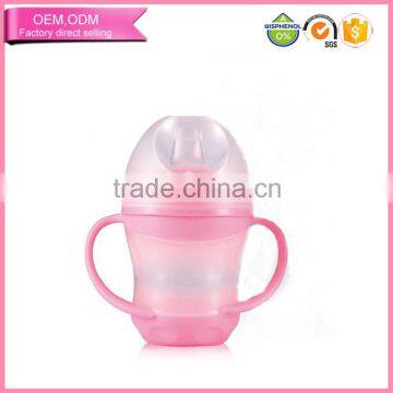 Infant Secure Feeder BPA Free Plastic Baby Transition Cup for Water Drinking photo-3