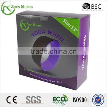 ZHENSHENG Gym Exercise Foam Yoga Wheel photo-6