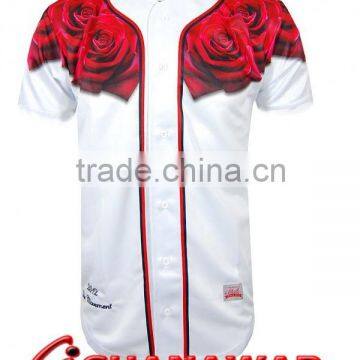 Custom Baseball Uniforms /Custom Baseball Jerseys/Sublimation print baseball jersey
