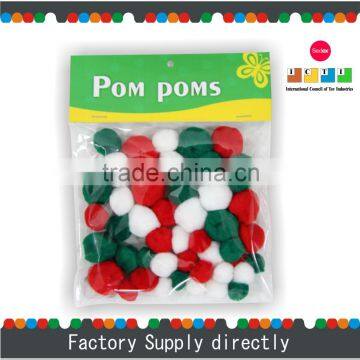 3 Craft Pom Poms, Christmas Decorations Pom Poms, Hot Free Pom Poms