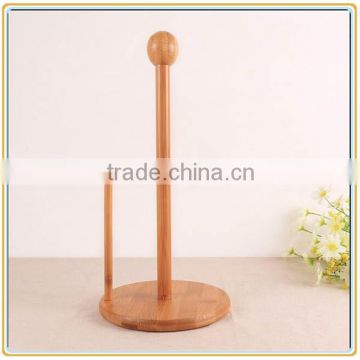 Bamboo Kitchen Paper Towel Rack for Putting Napkin