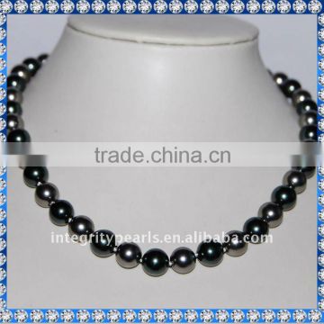 Very Nice Multi-color Sea Shell Pearl Necklace SSN006