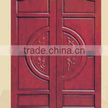 Interior solid wood double doors