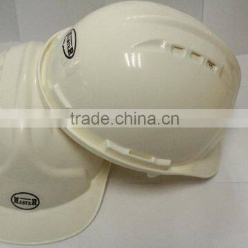 Construction worker head protection safety helmet