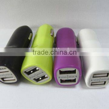 Factory duck Dual car usb charger For Phones Tablet Duckbill Dual port usb Car Adapter