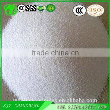 regrind PVC powder of waste semi hard white PVC pipe recycles