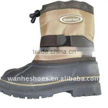 fashion rubber sole snow boots