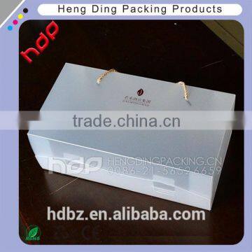 Custom Printing Transparent Pvc Box With Handle
