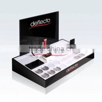 2016 new arrival acrylic cosmetics display,cosmetic display stand