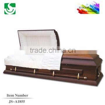 Modern high quality American style funeral cremation casket
