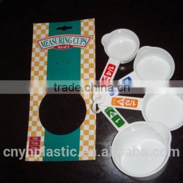 Plastic Measuring Coloful Spoons 4 Pcs/set Creative Kitchen Tool Factory Supply
