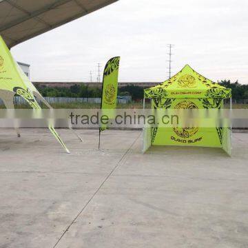 Display Single Top Star Tent With Custom OEM Logo Printing