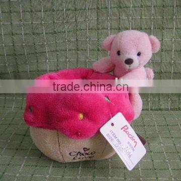 Plush Soft Bear Mobilephone Holder