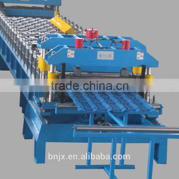 special beautiful cold bending glazed roof tile roll forming machine