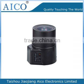 cn aico new products DC auto iris 2.8-12mm F1.4 360 1/3 inch megapixel cs mount cctv auto focus lens