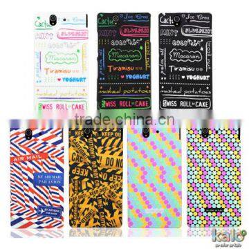 Kalo Colored Drawings PC covers for Sony Xperia Z