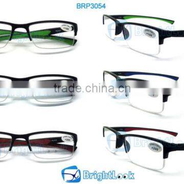 Hot Selling Plastic Reading Glasses With Soft Rubber Temple Tip photo-1