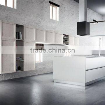 High Quality Veneer Mdf Kitchen Cabinet With Hanging Kitchen Cabinets Designs photo-3