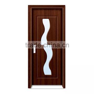 factory supply office wood door with glass