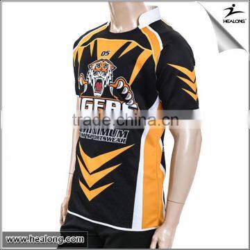 Discount manufacturer Thermal Transfer Printing cheap authentic team set rugby jersey