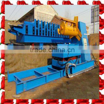 Single head uncoiler with coil car