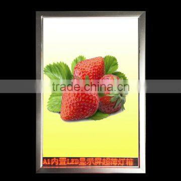 Com cn Led Slim Light Box With Scrolling Display